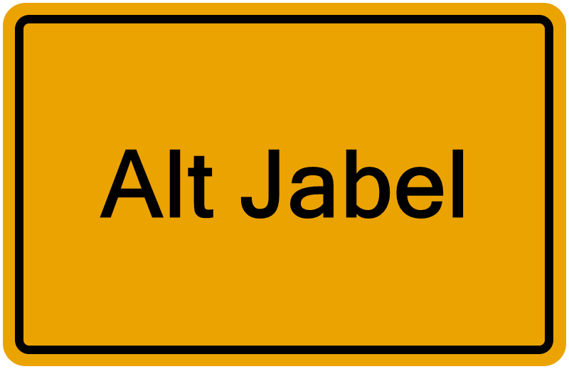 Handelsregister Alt Jabel